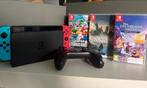 Nintendo switch Oled met 3 games en 4 controllers, Met 3 controllers of meer, Switch OLED, Ophalen, Gebruikt