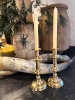 Prachtige oude kandelaars, Ophalen of Verzenden, Koper of Brons