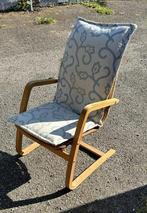 Vintage IKEA Rotan stoel, Huis en Inrichting, Ophalen, Gebruikt, Bruin, Riet of Rotan