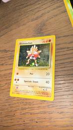 Hitmonchan 7/102 - Base Set Pokemon Kaart, Ophalen of Verzenden, Gebruikt, Losse kaart