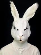 White Siliconen Bunny Mask, Cosplay, Hobby en Vrije tijd, Nieuw, Verzenden