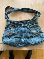 schoudertas spijkerstof, Ophalen of Verzenden, Zo goed als nieuw, Blauw