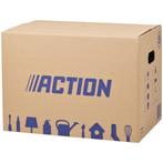 Gratis verhuisdozen van Action, Doe-het-zelf en Verbouw, Kratten en Dozen, Ophalen, 40 tot 60 cm, Opvouwbaar, 50 tot 75 cm