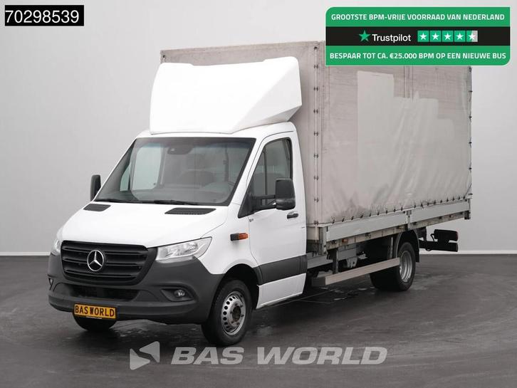 Mercedes Sprinter 519 CDI 3.0L V6 Automaat 484cm Dubbellucht, Auto's, Bestelauto's, Bedrijf, Te koop, Airconditioning, Bochtverlichting