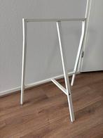 Ikea Lerberg Schraag - Wit, Tafelpoot, Gebruikt, Minder dan 50 cm, Metaal