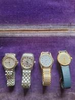 4 merk horloges., Overige merken, Staal, Gebruikt, Staal
