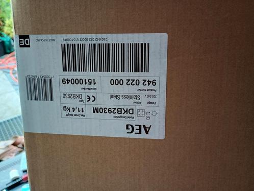 AEG DKB2930M keuken afzuigkap, Witgoed en Apparatuur, Afzuigkappen, Nieuw, Ophalen of Verzenden