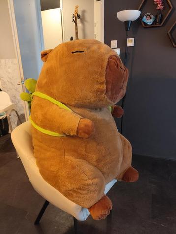 capybara met rugzak plush 85cm beschikbaar voor biedingen