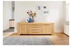 Mooie houten dressoir Quint, Eikenhout, Ophalen of Verzenden, Zo goed als nieuw, 200 cm of meer
