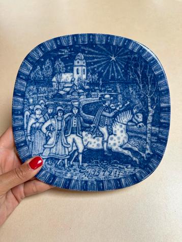 Rörstrand Julen 1972 Verzamelbord beschikbaar voor biedingen