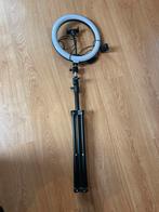 Verstelbare ring lamp voor fotografie, Ophalen of Verzenden, Zo goed als nieuw, Lamp of Flitsset
