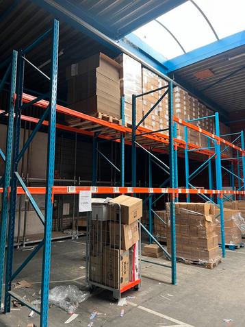 Magazijnstelling pallet stelling stow stellingen grootpartij beschikbaar voor biedingen