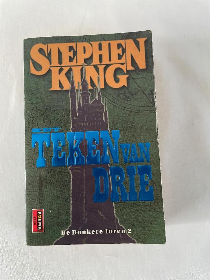Stephen King - Het teken van drie, Boeken, Thrillers, Gelezen, Amerika, Ophalen of Verzenden