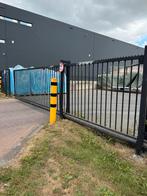 Gebruikte schuifpoort staal | 8x2 meter, Ophalen, Met poort, Gebruikt, Spijlenhekwerk