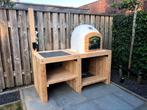 Steen oven - pizza oven - gloednieuw., Tuin en Terras, Buitenkeukens, Ophalen of Verzenden, Zo goed als nieuw, Houtskool