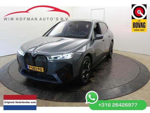 BMW iX xDrive40 High Executive 77 kWh SOH 100% El Trekhaak P, Auto's, BMW, Bedrijf, Te koop, iX, 4x4, ABS, Achteruitrijcamera