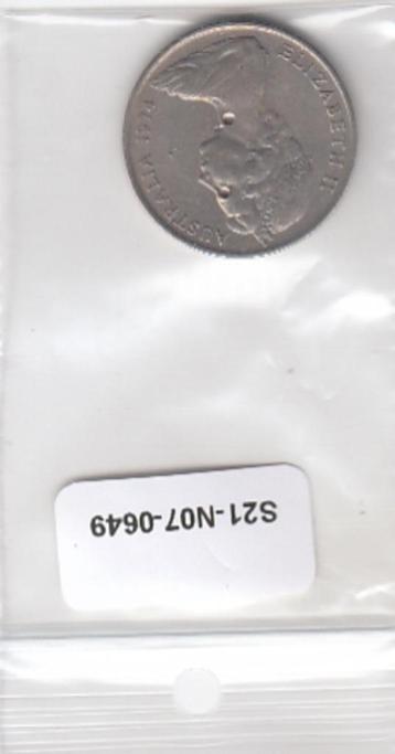 S21-N07-0649 Australia 10 Cents VF 1974 KM65