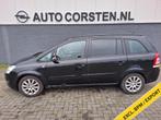 Opel Zafira 1.6I 116PK Temptation Trekhaak 7-Persoons Airco, Voorwielaandrijving, Stof, 74 €/maand, Zwart