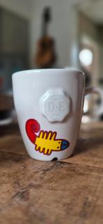 Douwe Egberts Mok met Grappige Tekening, Ophalen