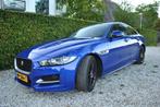 Fraaie Jaguar XE 2.0D 163pk R-Sport zuinig full service, Auto's, Jaguar, 150 €/maand, Achterwielaandrijving, 4 cilinders, Blauw