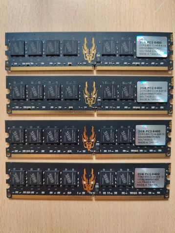 Geil 8GB DDR2-800 (4x2GB) beschikbaar voor biedingen