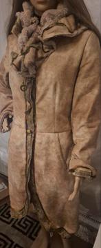 Save the Queen Jas - Beige - Maat XL, Kleding | Dames, Beige, Maat 46/48 (XL) of groter, Zo goed als nieuw, Save the Queen