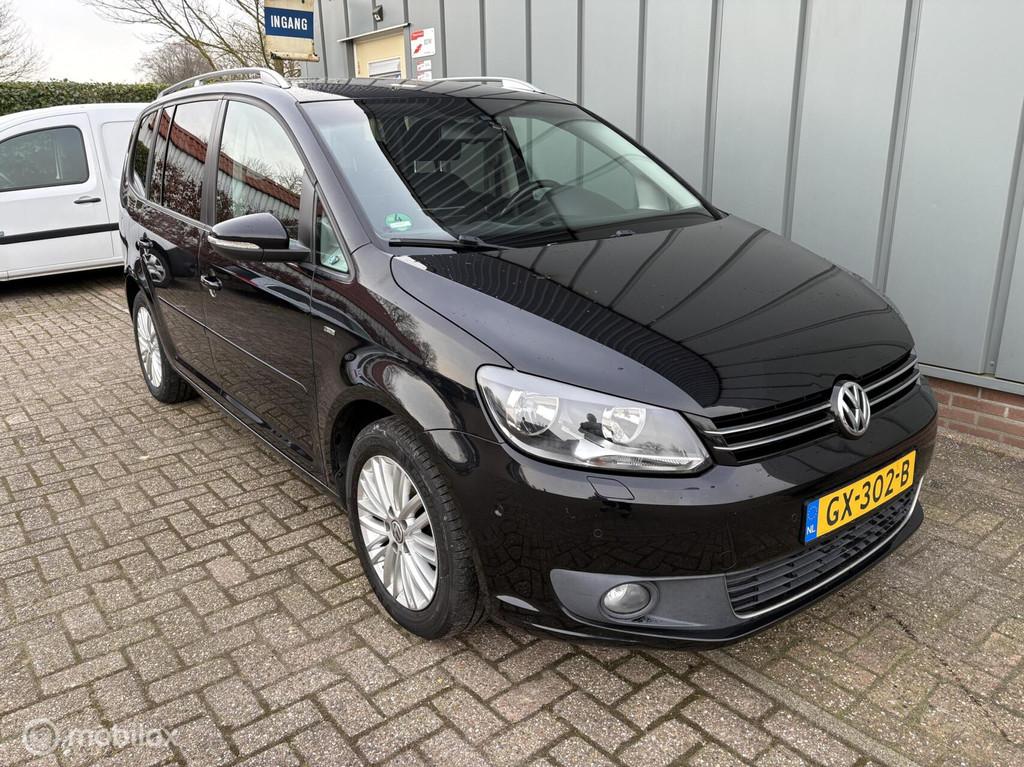Volkswagen Touran 1.6 TDI Highline BlueMotion 7p., Auto's, Euro 5, Stof, Gebruikt, 4 cilinders