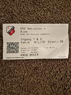 Ajax Hercules kaartje, Tickets en Kaartjes, Sport | Voetbal