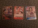 ONE PIECE Card Game - 3 Kaarten, Ophalen of Verzenden, Zo goed als nieuw, Meerdere kaarten