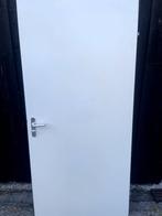 Opdekdeuren wit 93 x 211, Gebruikt, 80 tot 100 cm, Binnendeur, Ophalen of Verzenden