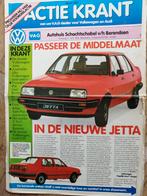 Volkswagen actie krant brochure 1984, Gelezen, Volkswagen, Ophalen of Verzenden, Volkswagen