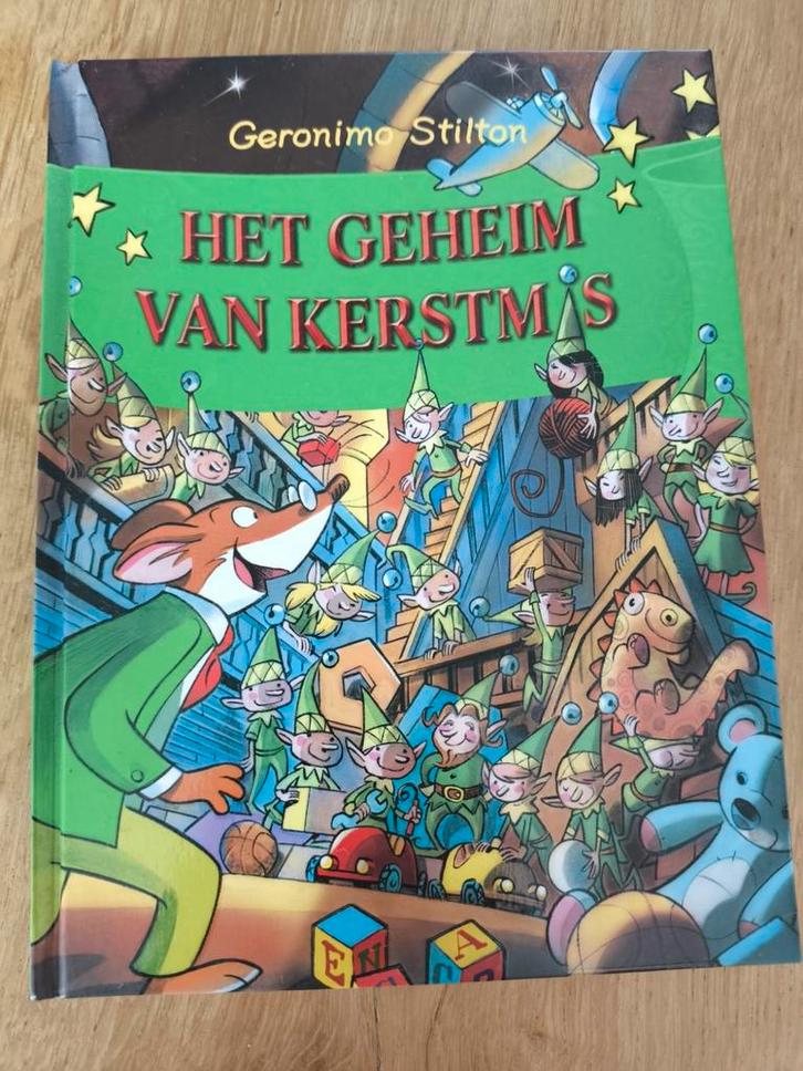 Geronimo Stilton - Het geheim van Kerstmis, Boeken, Kinderboeken | Jeugd | onder 10 jaar, Zo goed als nieuw, Fictie algemeen, Ophalen of Verzenden