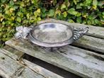 zeer mooie vintage zware metalen antieke fruitschaal, Antiek en Kunst, Antiek | Schalen, Ophalen of Verzenden