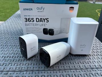 Complete EUFY FullHD/2K camera set beschikbaar voor biedingen