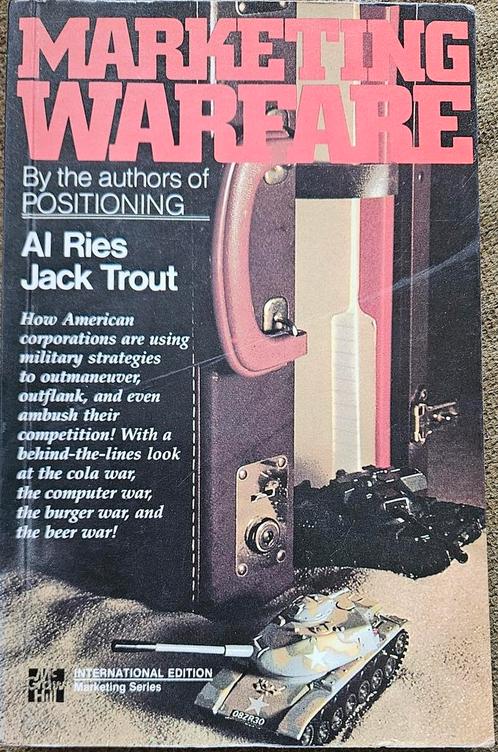 Marketing Warfare - Al Ries and Jack Trout, Boeken, Economie, Management en Marketing, Gelezen, Economie en Marketing, Ophalen of Verzenden