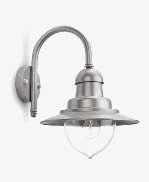 Vintage Massive Buiten Wandlamp, Tuin en Terras, Buitenverlichting, Gebruikt, Ophalen