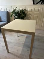 White Table with extension, Huis en Inrichting, Tafels | Eettafels, Ophalen, 100 tot 150 cm, 50 tot 100 cm, Zo goed als nieuw