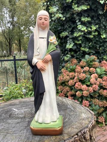 Zeldzaam heiligenbeeld ❤️ Catharina van Siena beschikbaar voor biedingen