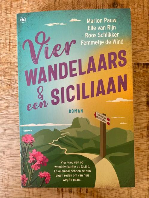 Elle van Rijn - Vier wandelaars en een Siciliaan, Boeken, Literatuur, Zo goed als nieuw, Nederland, Ophalen of Verzenden