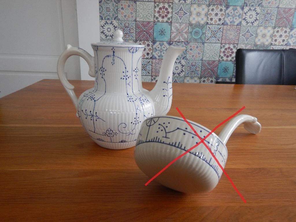 Koffiekan / Koffiepot Copenhague serie - Boch, Antiek en Kunst, Antiek | Servies los, Ophalen of Verzenden