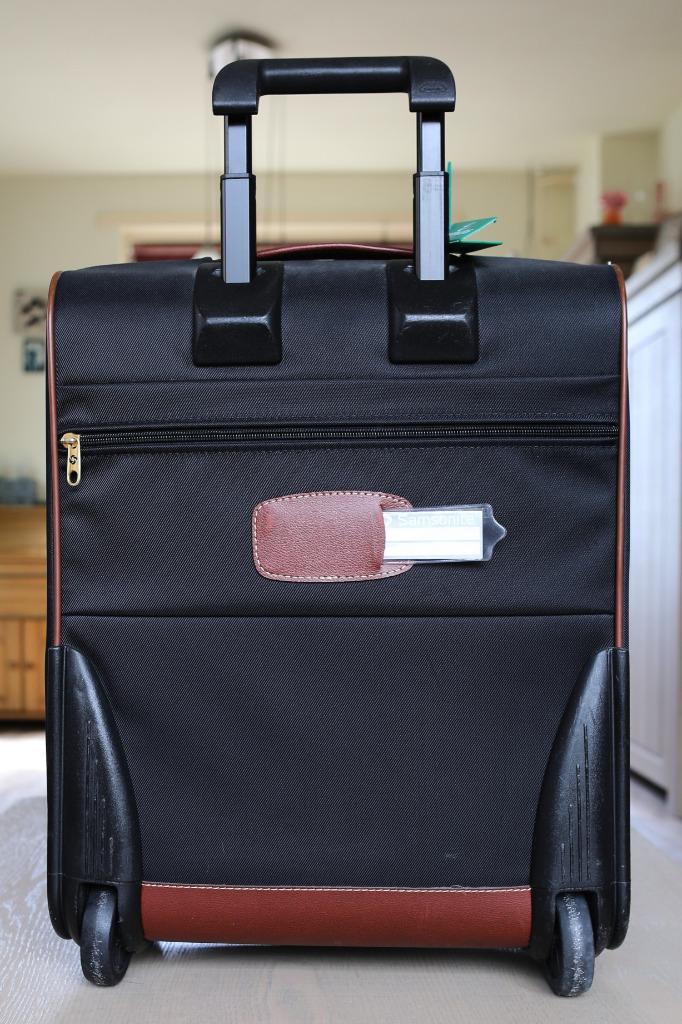 Samsonite koffer, afsluitbaar, bijna nieuwstaat, Sieraden, Tassen en Uiterlijk, Koffers, Zo goed als nieuw, Hard kunststof, 50 tot 60 cm
