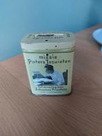 missiebusje/spaarpot, Verzamelen, Spaarpotten, Ophalen of Verzenden, Zo goed als nieuw, Metaal of Blik, Overige thema's