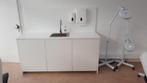 keukenblok, Huis en Inrichting, Keuken | Keukenelementen, Ophalen, Wit, 150 tot 200 cm, Zo goed als nieuw