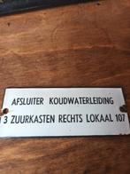 Emaille plaatje, Ophalen of Verzenden