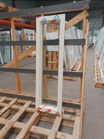 Kunststof Vast kozijn  b50 x h166 cm Crème   -2246-, Doe-het-zelf en Verbouw, Kozijnen en Schuifpuien, Niet ingevuld, Kunststof