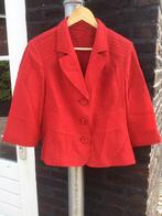 Jasje rood 3/4mouw Atelier Creation maat M, Kleding | Dames, Maat 38/40 (M), Ophalen of Verzenden, Zo goed als nieuw, Atelier Creation