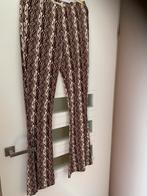 Flared broek 24Colours maat 42 ( viscose-polyester-elastaan), Ophalen of Verzenden, Zo goed als nieuw, Maat 42/44 (L), Beige