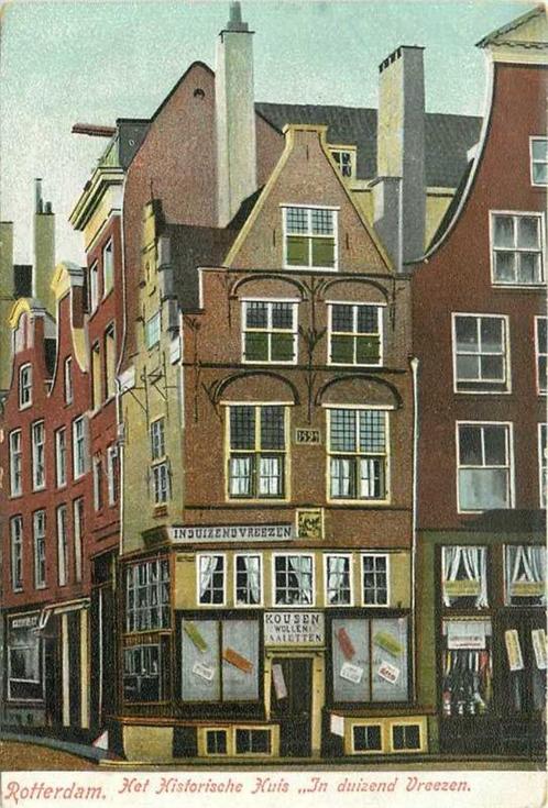 (380-964-011) Rotterdam Huis In Duizend Vreezen, Verzamelen, Ansichtkaarten | Nederland, Zuid-Holland, Ophalen of Verzenden