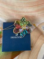 Ydillia swarovski bloem ketting broche nieuwww, Ophalen of Verzenden, Overige materialen