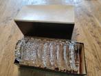 Setje 10 stuks glazen onderzetters in originele box, Ophalen of Verzenden